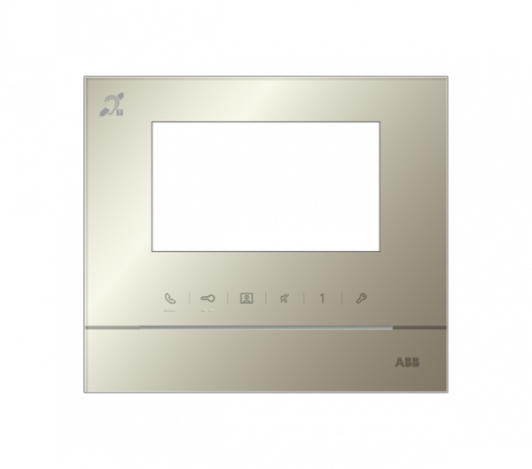 Welcome m face avant pour ecran 4.3-dore boucle inductive