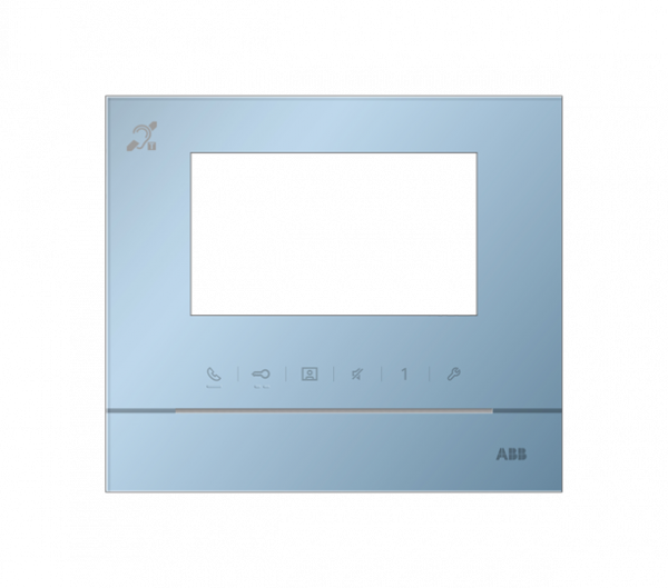 Welcome m face avant pour ecran 4.3-bleu boucle inductive