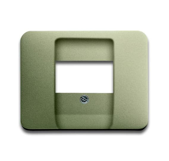 Enjoliveur simple rj45 alpha-palladium
