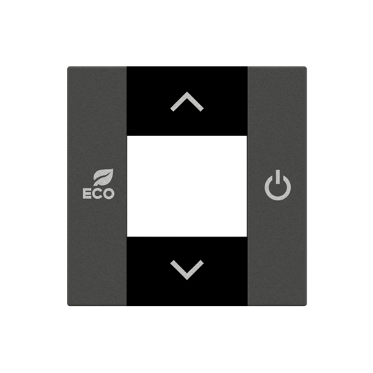 Free@home enjoliveur pour thermostat anthracite