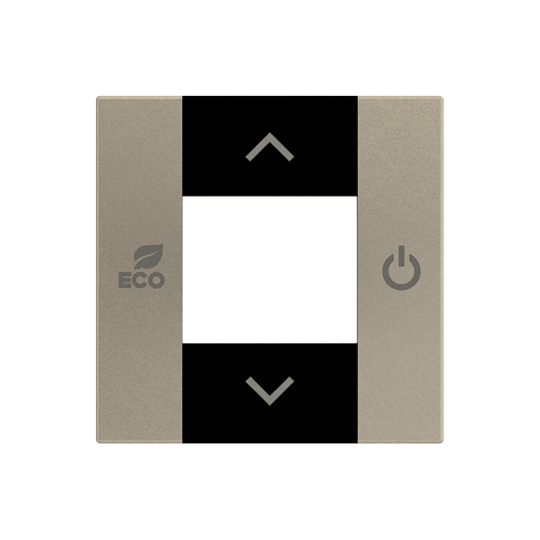 Free@home enjoliveur pour thermostat champagne