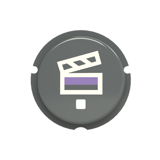 Free@home pictogramme avec symbole scene gris