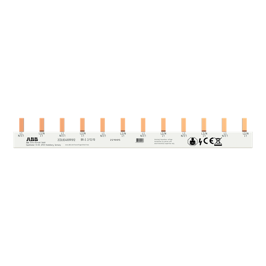 Barrette de pontage pour ds202cr - 2p - 12 pins - 10mm2