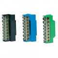 For barrette de phase (noir)- 6 x 10 mm² en 2 x 16 mm² (x4)