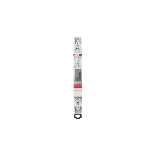 Bouton poussoir lumineux 1f rouge 115-250v ac e217-16-10c