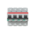 Disjoncteur s804c 4p 40a courbe c raccordement à vis - 25ka (6modules)