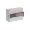 Compteur a43 triphase modbus mesure directe 80a steel mid