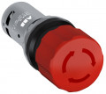 Ce3t-10r-02 bouton arrêt urgence 30mm par rotation 2nf