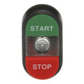 Mpd15-11c bouton poussoir dble touche lumineux startstop