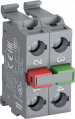Mcb-11b bloc contact double 1no+1nf
