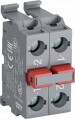 Mcb-02b bloc contact double 2nf montage fond de boite