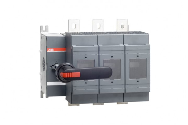 Inter.sec. fusible din frontal 630a 3pôles poignée sur porte