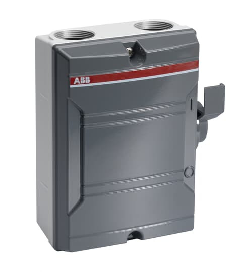 Coffret de proximité alu 40a 4 pôles ip65 gris