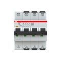 S300p-disjoncteur 4p-63a-courbe c-pdc 15000a-400vac 25ka-230vac 40ka-4 modules