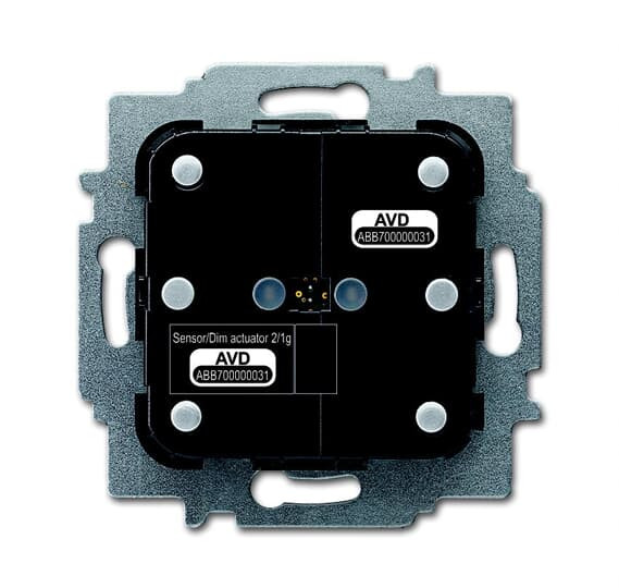 Capteur actionneur free@home 2 bascules led 1xvar 230v