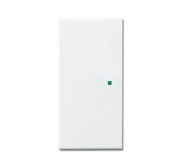 Enjoliveur 1/2 touche d/g 1 led futur linear blanc studio