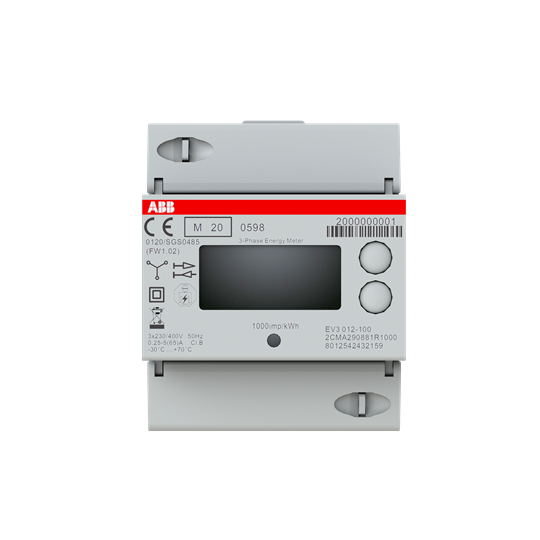 Ev3 cpt irve tri mid modbus classe 1 b energie active import-export