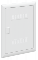 Dormant avec porte ventilée (uk62) avec insert plastiqe blanc wifi