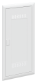 Dormant avec porte porte ventilée (uk64) avec insert plastiqe blanc wifi