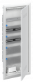 Tableau de distribution médias- porte ventilée (5 rangées)