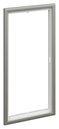 Bl640d cadre design interchangeable alu brossé (uk64)