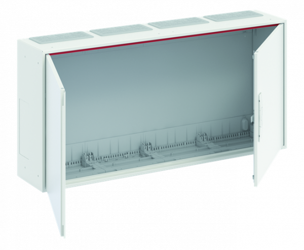A43 armoire vide 4 largeurs de panneau 3 rangées ip44