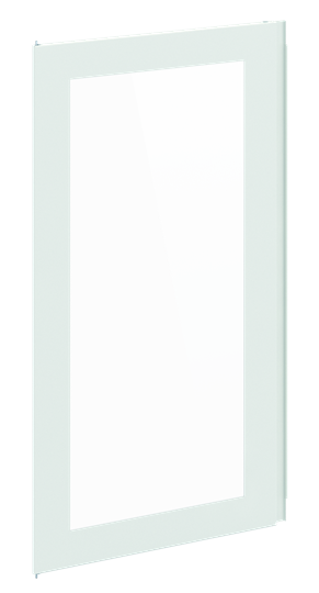 Ctt26 porte transparente 2 largeurs de panneau 6 rangées