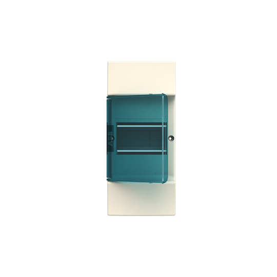 Coffret saillie mistral 41w 650° porte transparente-1x4m