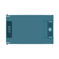 Porte transparente 1x8m-coffret mistral 41w