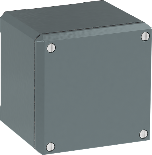 Boite à boutons à percer- aluminium - pour 1 trou - ip66 - sans perçage pe