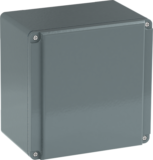 Boite à boutons à percer- aluminium - pour 18 trous - ip66 - perçage pe