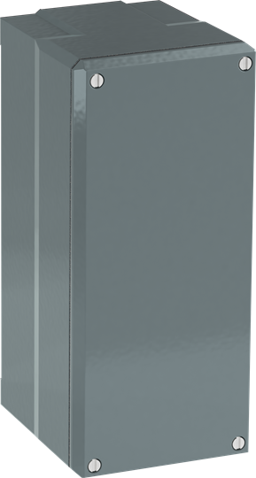 Boite à boutons à percer- aluminium - pour 3 trous - ip66 - sans perçage pe