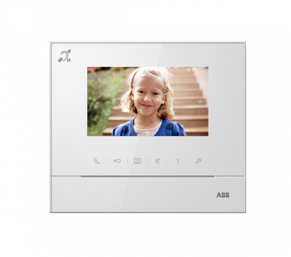 Welcome m ecran couleur 4.3 avec boucle inductive-blanc
