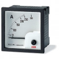 Amt1-a1-40/72 - ampermètre analogique 72x72 mm encastré 40a ac lecture directe