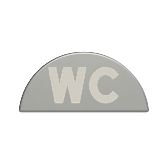 Zenit symbole wc pour enjoliveur n2x01.9 xx