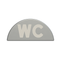 Zenit symbole wc pour enjoliveur n2x01.9 xx
