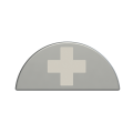 Zenit symbole infirmerie pour enjoliveur n2x01.9 xx