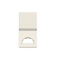 Zenit enjoliveur 1 module blanc pour symboles n2004.x