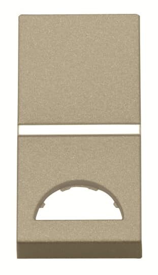 Zenit enjoliveur 1 module champagne pour symboles n2004.x