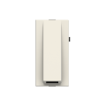 Zenit sortie de cable 1 module blanc