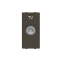 Zenit prise tv terminale 1module anthracite