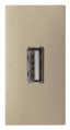 Zenit chargeur usb 2.0 - 1m - champagne - femelle