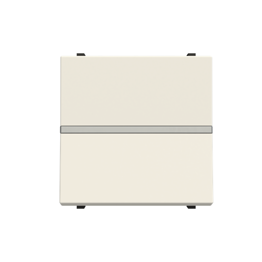 Zenit interrupteur bipolaire 2 modules blanc