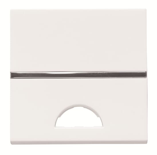 Zenit enjoliveur 2 modules blanc pour symboles n2004.x