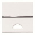 Zenit enjoliveur 2 modules blanc pour symboles n2004.x