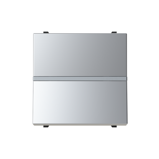 Zenit poussoir normalement ouvert 2 modules platine