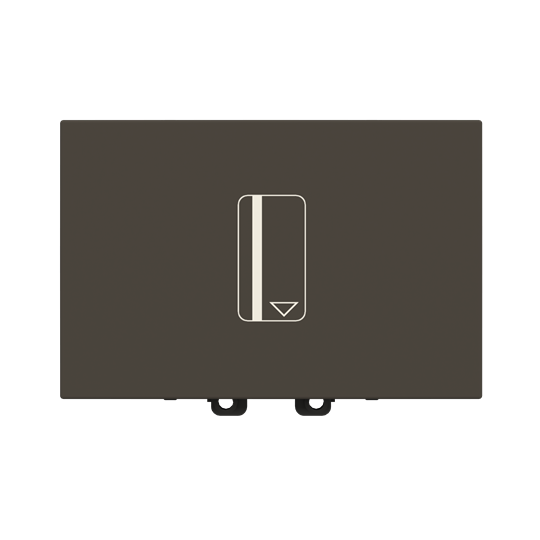 Zenit interrupteur a carte anthracite