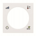 Zenit knx enjoliveur thermostat blanc