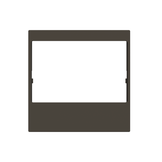 Zenit enjoliveur pour module 9368 et 9368.3 anthracite