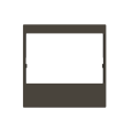 Zenit enjoliveur pour module 9368 et 9368.3 anthracite